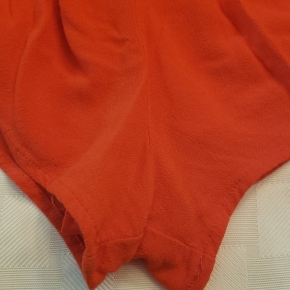 FLYING Tomato Off Shoulder Romper Orange Sm. GUC - Picture 8 of 8